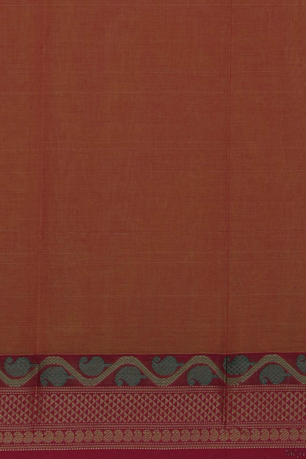 Image of South Cotton Red Saree