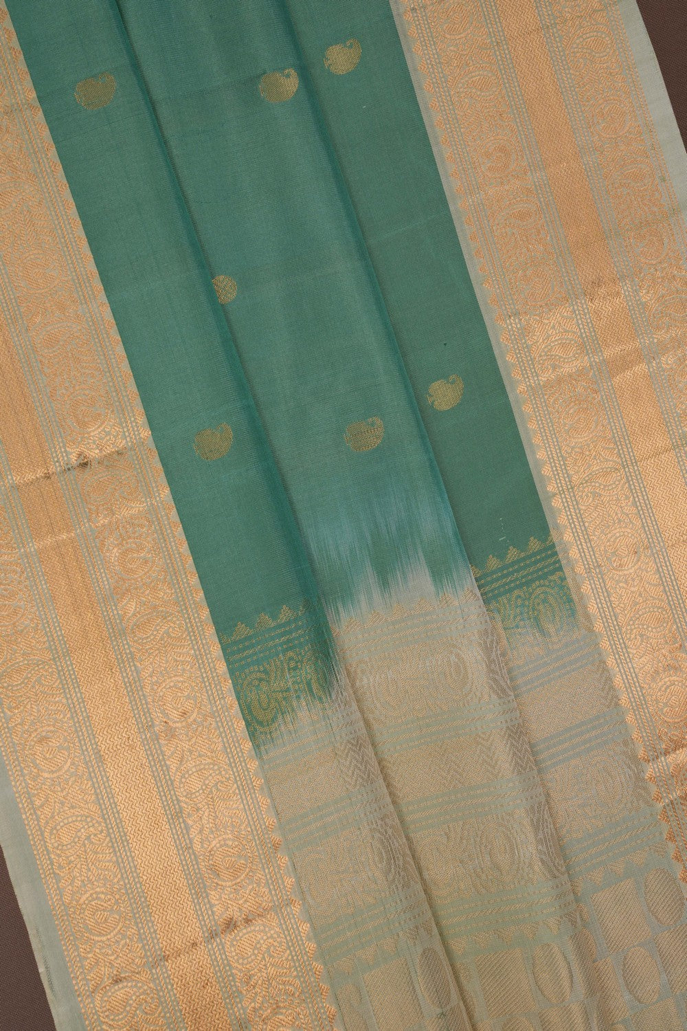 Image of South Silk Green Saree