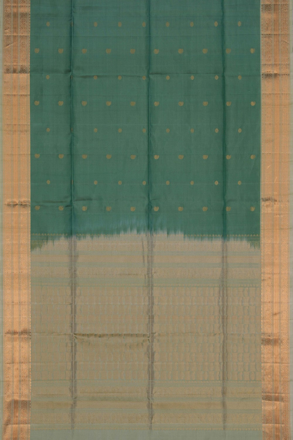 Image of South Silk Green Saree