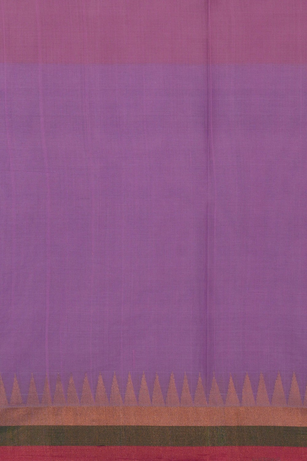 Image of Uppada Cotton Purple Saree