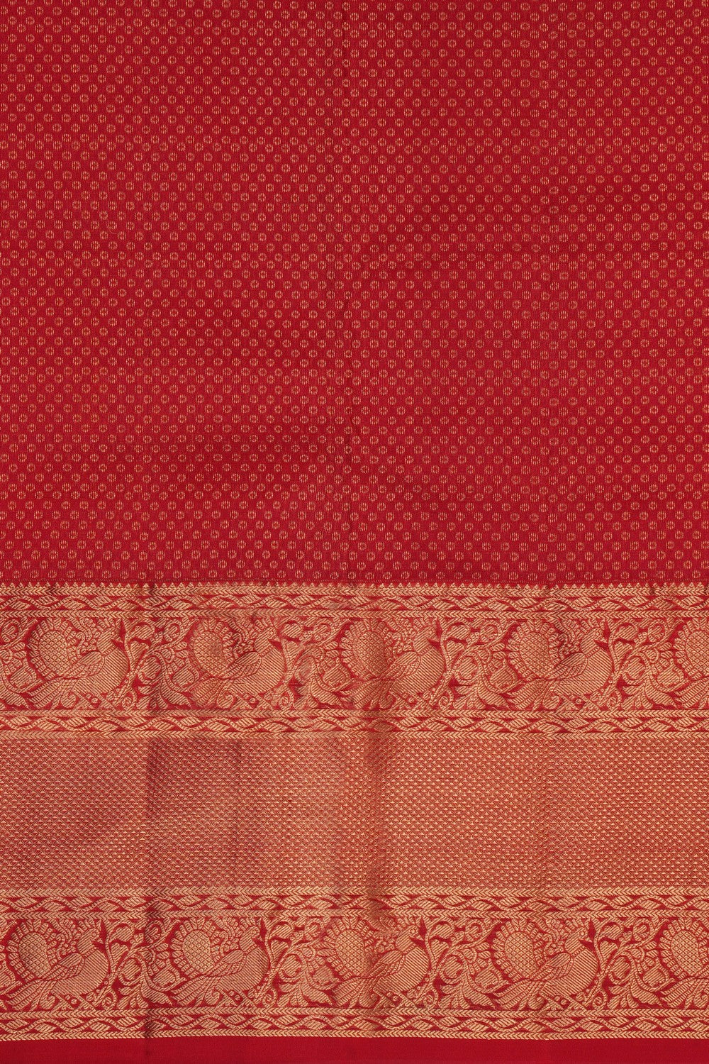 Image of South Silk Red Saree