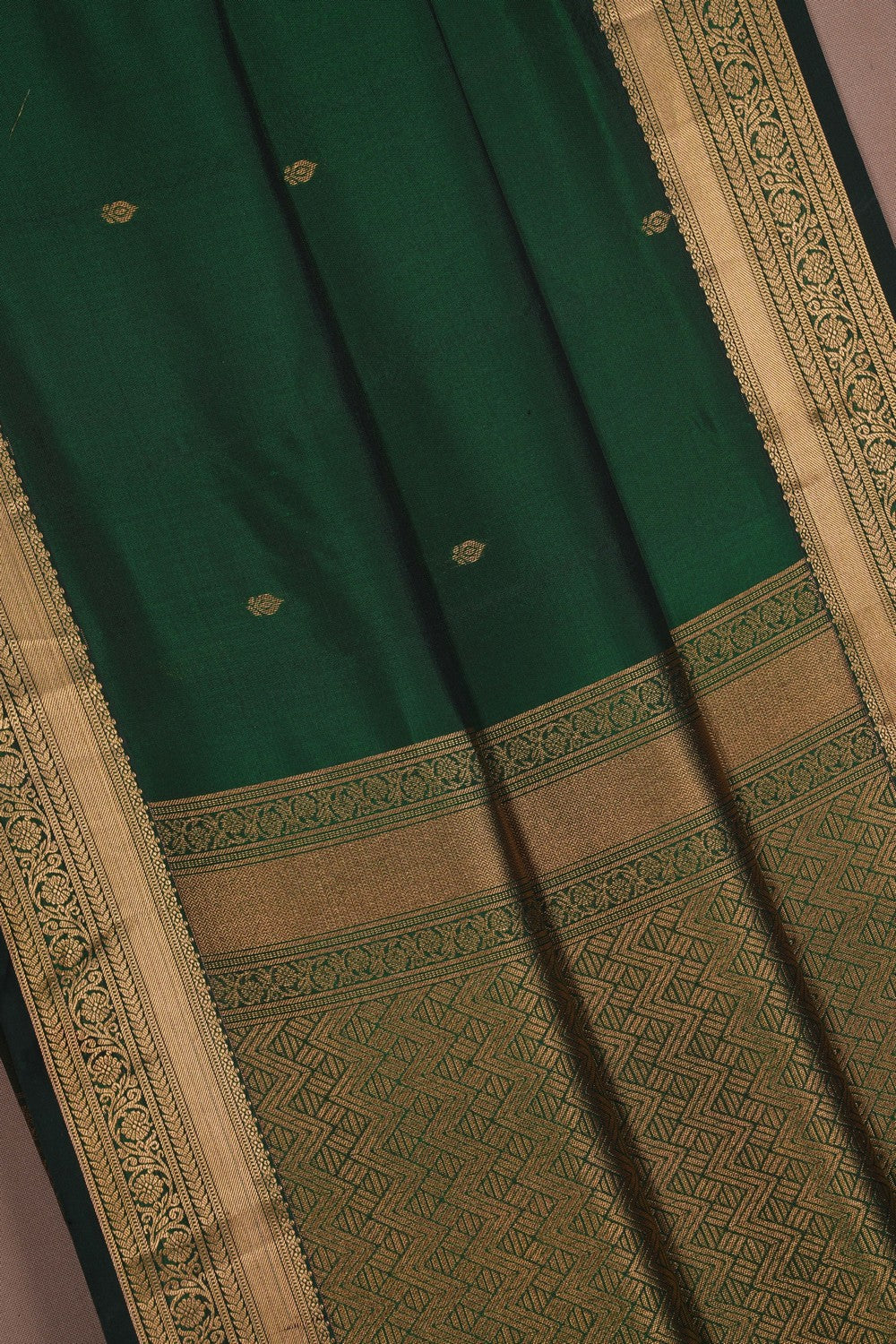 Image of South Silk Green Saree