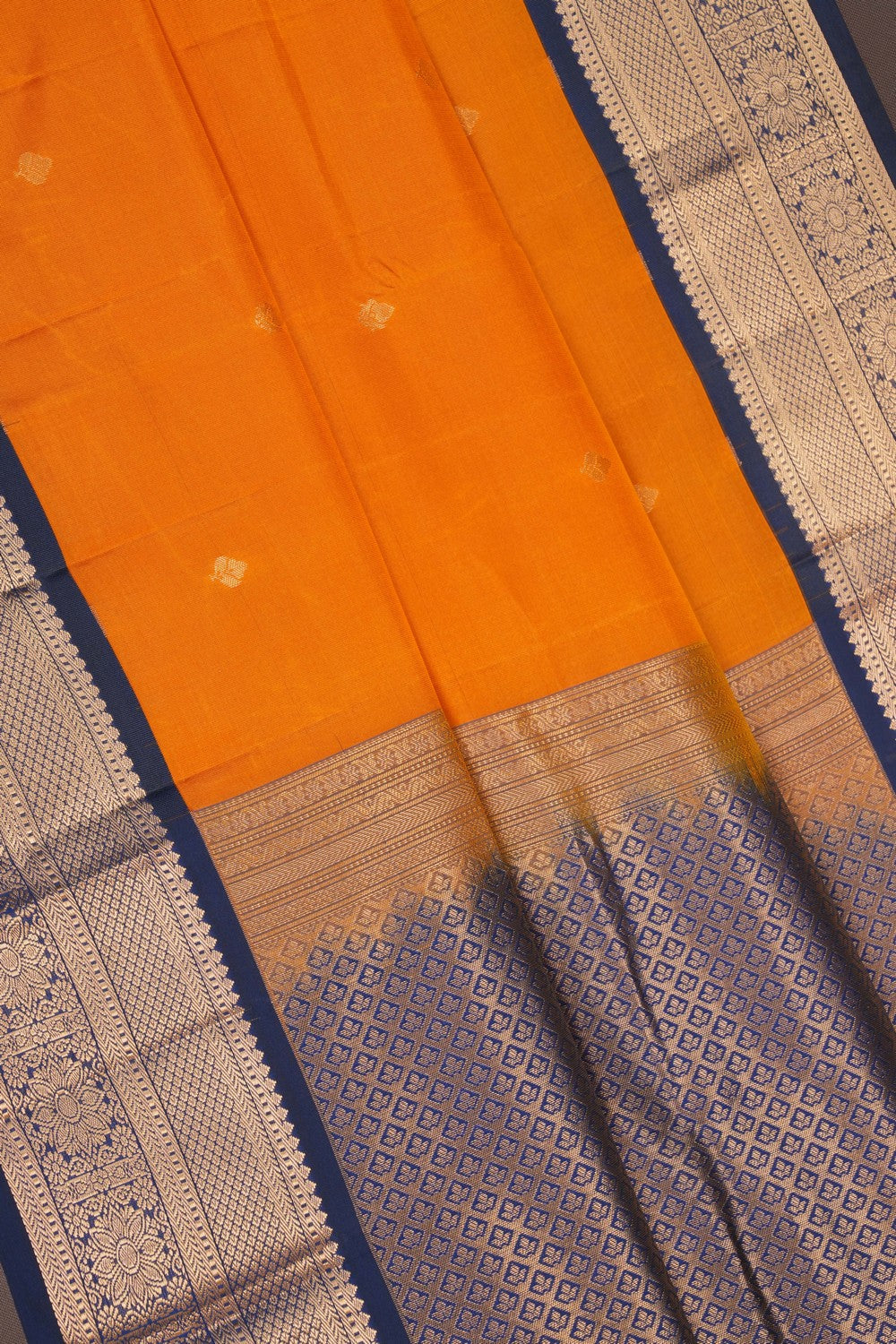 Image of South Silk Mustard Saree