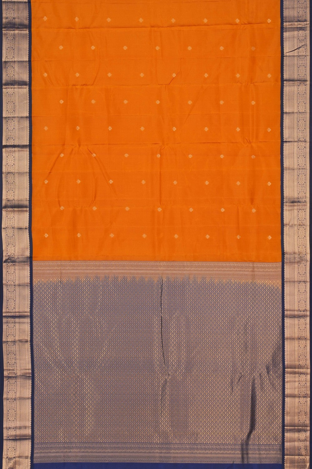 Image of South Silk Mustard Saree