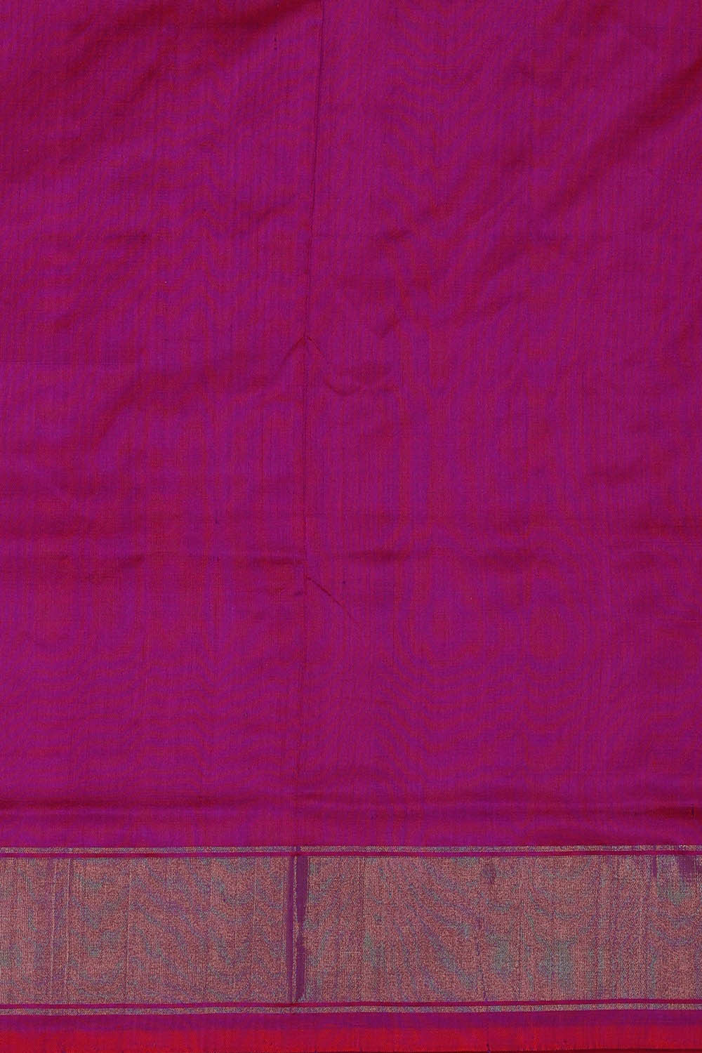 Image of Ikat Silk Dark Red Saree
