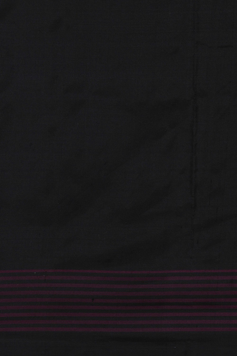 Image of Pochampally Ikat Silk Black Saree