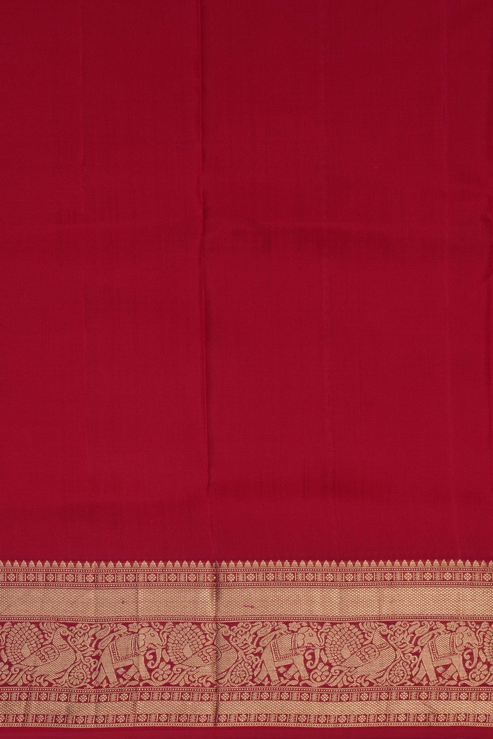 Image of South Silk Orange Saree