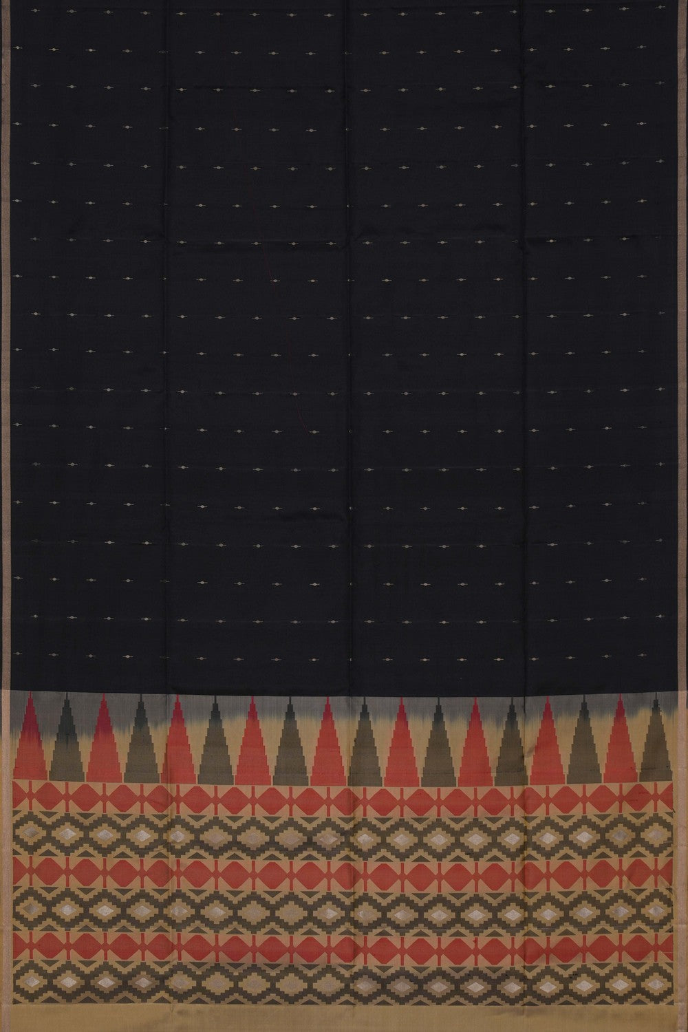 Image of South Silk Black Saree