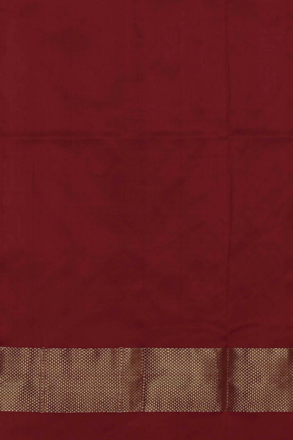 Image of Pochampally Ikat Off-White Saree