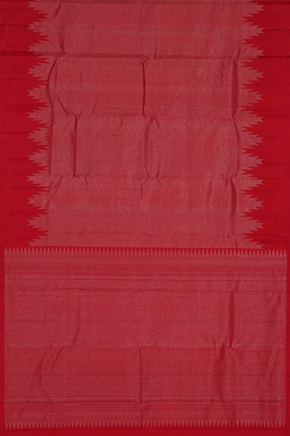 Image of South Silk Red Saree