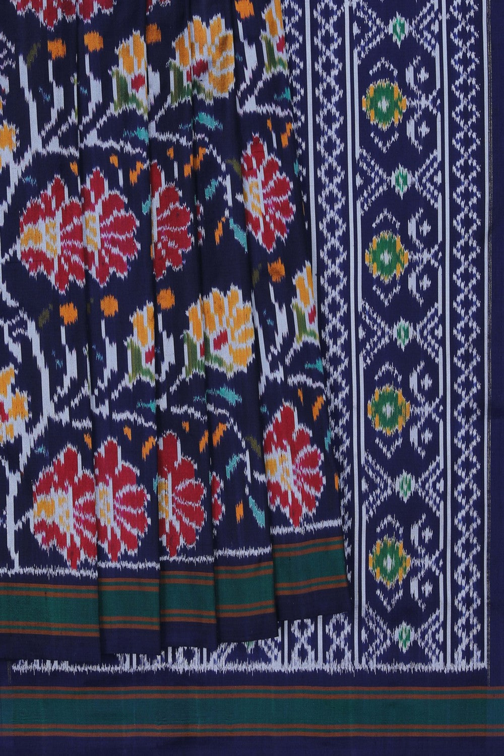 Image of Pochampally Rangkat Technique Ikat Saree