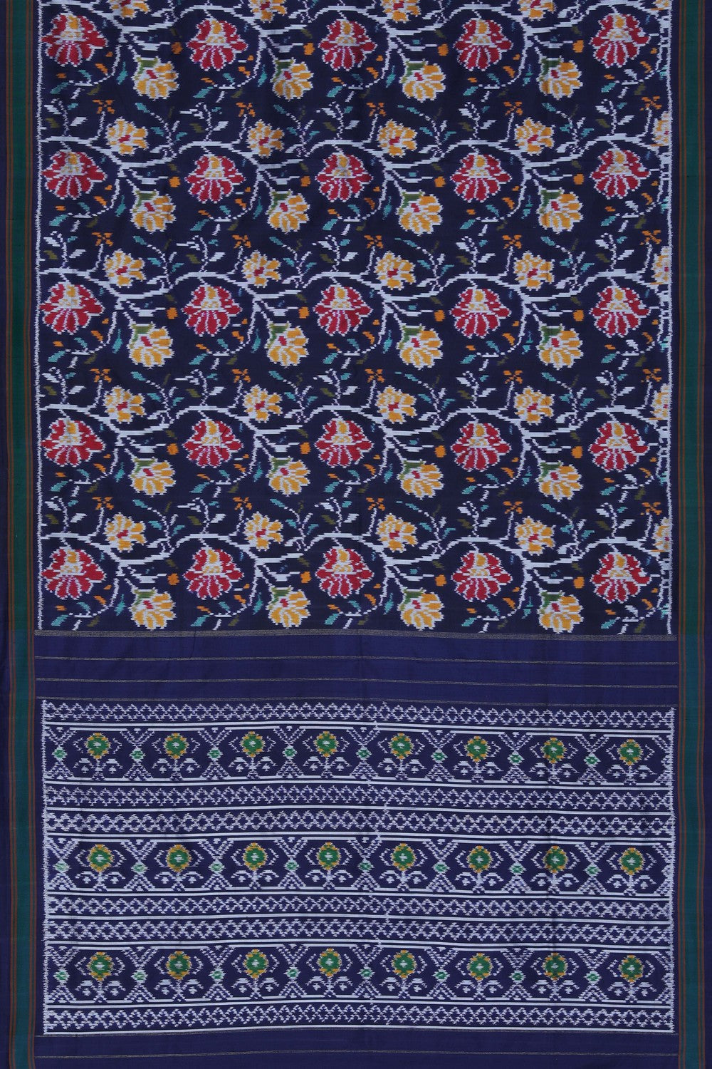 Image of Pochampally Rangkat Technique Ikat Saree