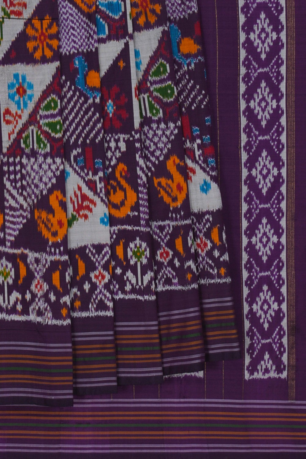 Image of Pochampally Rangkat Technique Ikat Saree