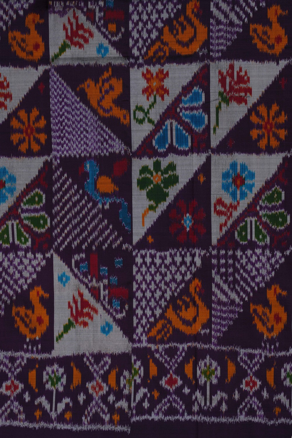 Image of Pochampally Rangkat Technique Ikat Saree