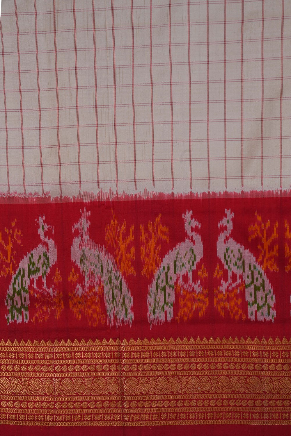 Image of Pochampally Rangkat Technique Ikat Saree