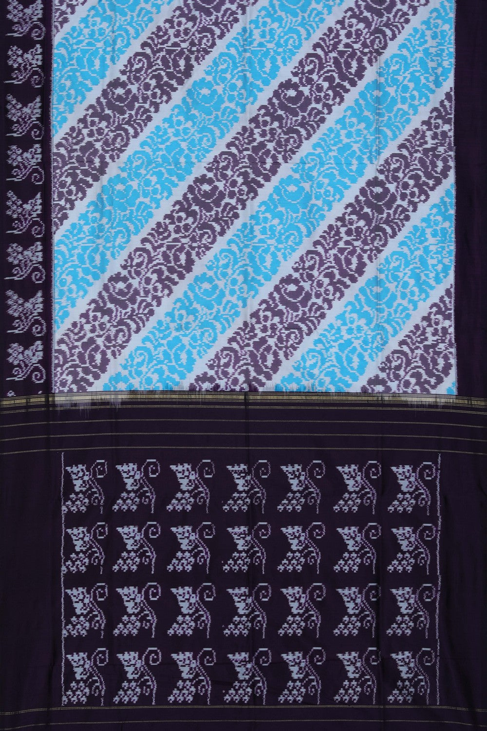 Image of Pochampally Rangkat Technique Ikat Saree