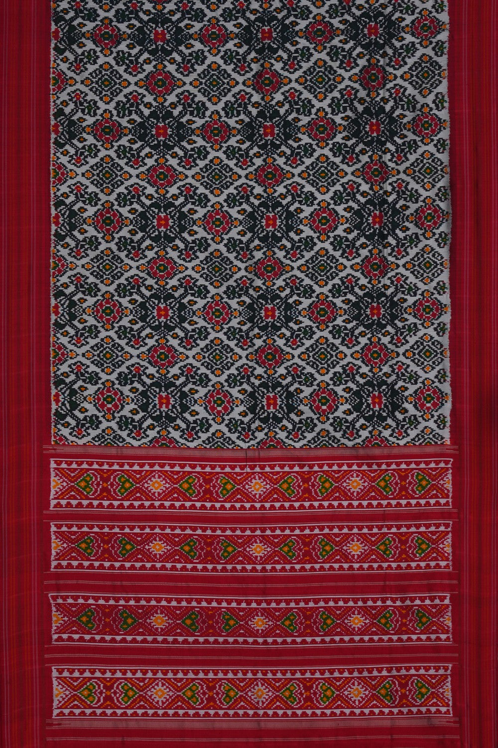 Image of Pochampally Rangkat Technique Ikat Saree