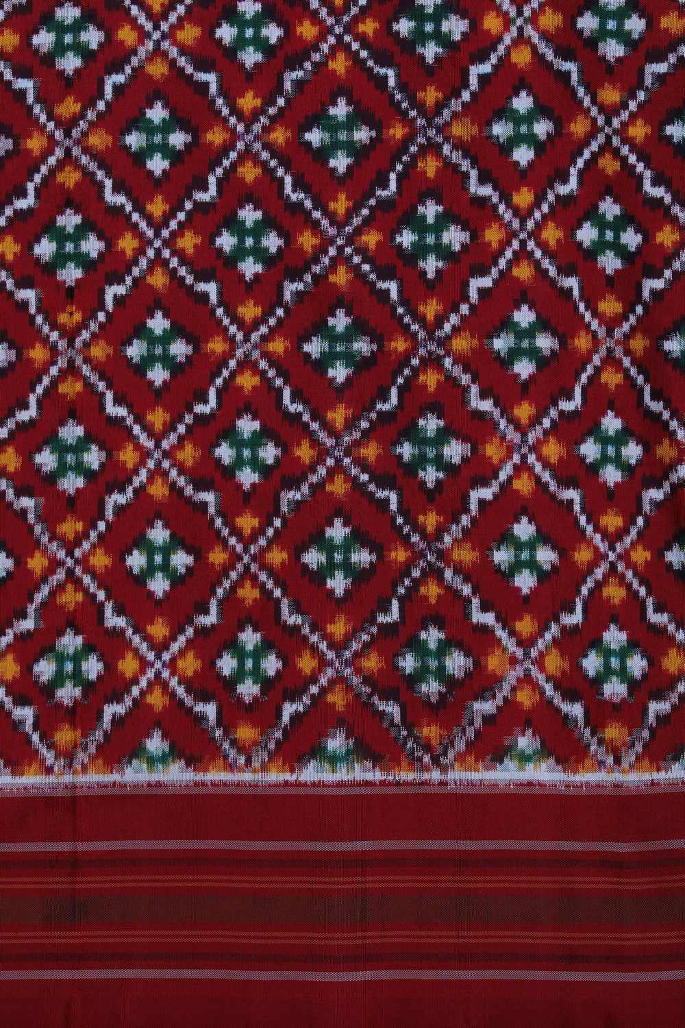 Image of Pochampally Rangkat Technique Ikat Saree