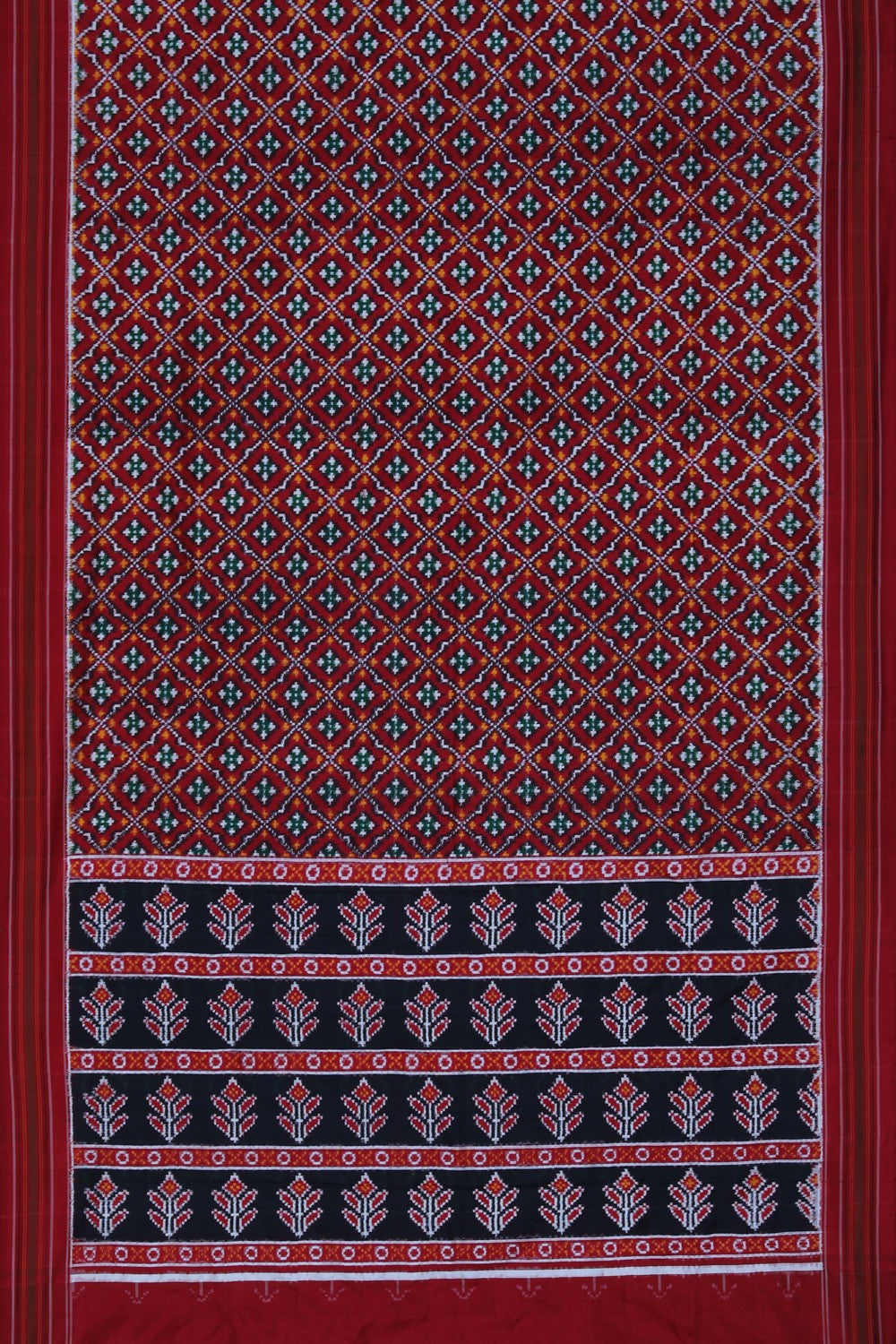 Image of Pochampally Rangkat Technique Ikat Saree