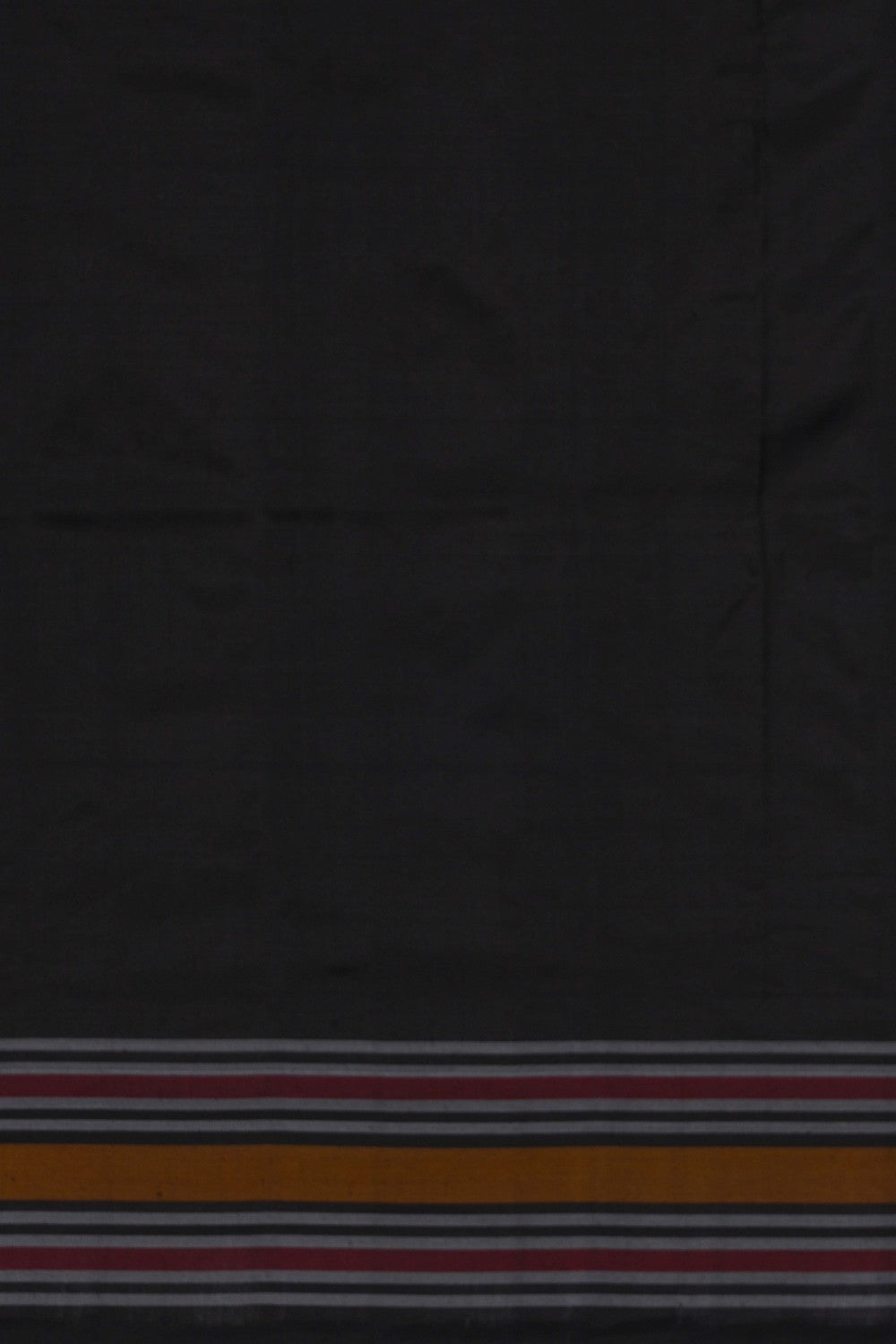 Image of Pochampally Ikat Silk Off-White Saree