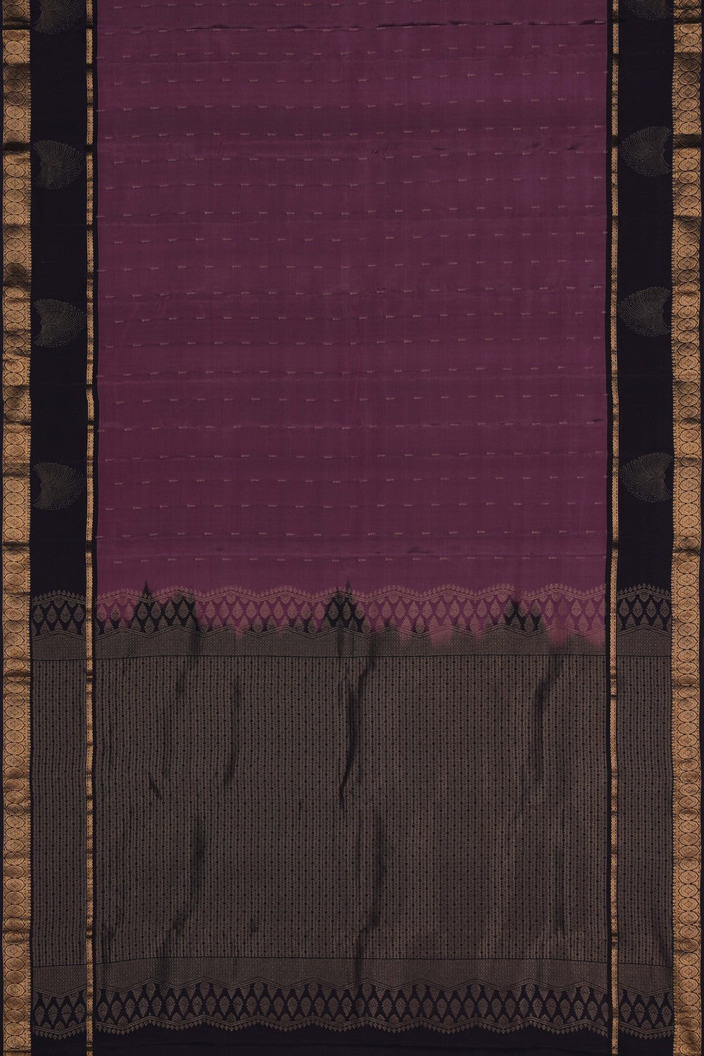 Image of South Silk Mauve Purple Saree