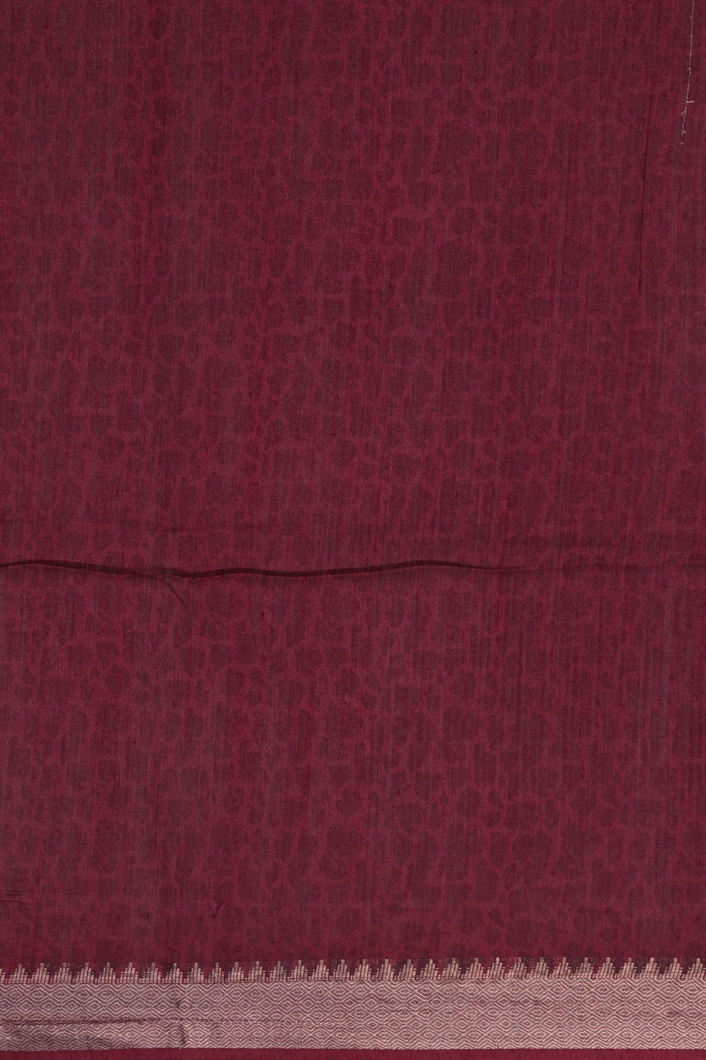 Image of A Bhagalpuri Silk Maroon Saree