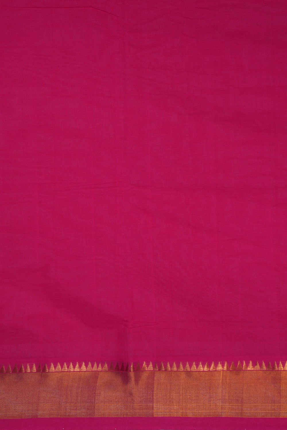 Image of Uppada Cotton Pink Saree