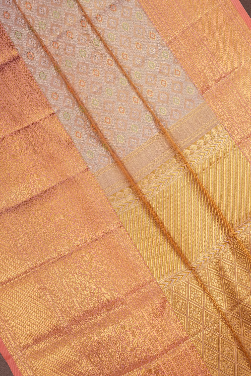 Image of Kanchipattu Tissue Brocade Saree