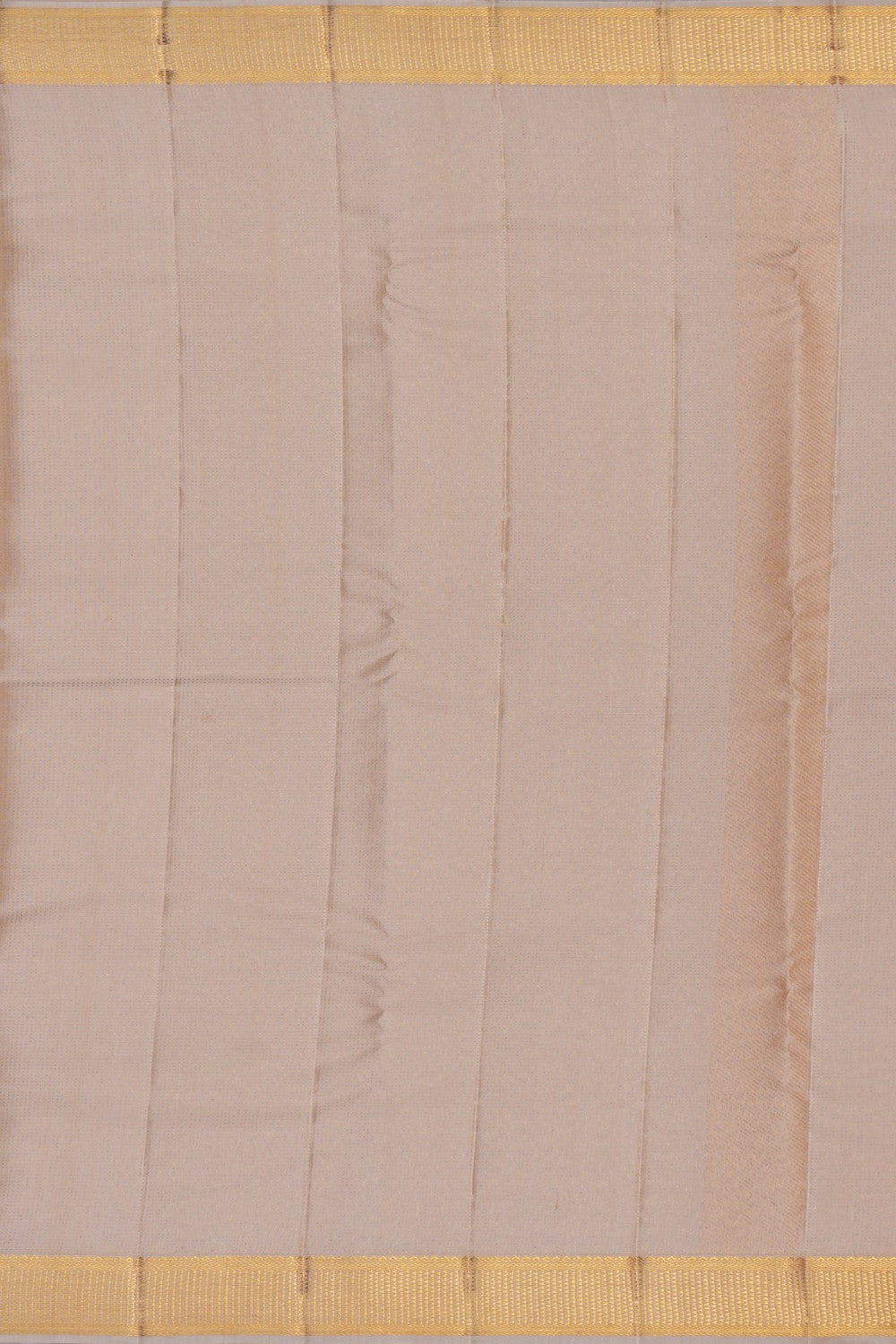 Image of Kanchi Silk Cream Dhoti With Kanduva (8 X 4) 3PCS