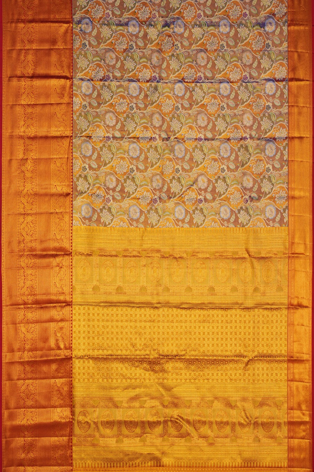 Image of Kanchipattu Rangkat Brocade Saree