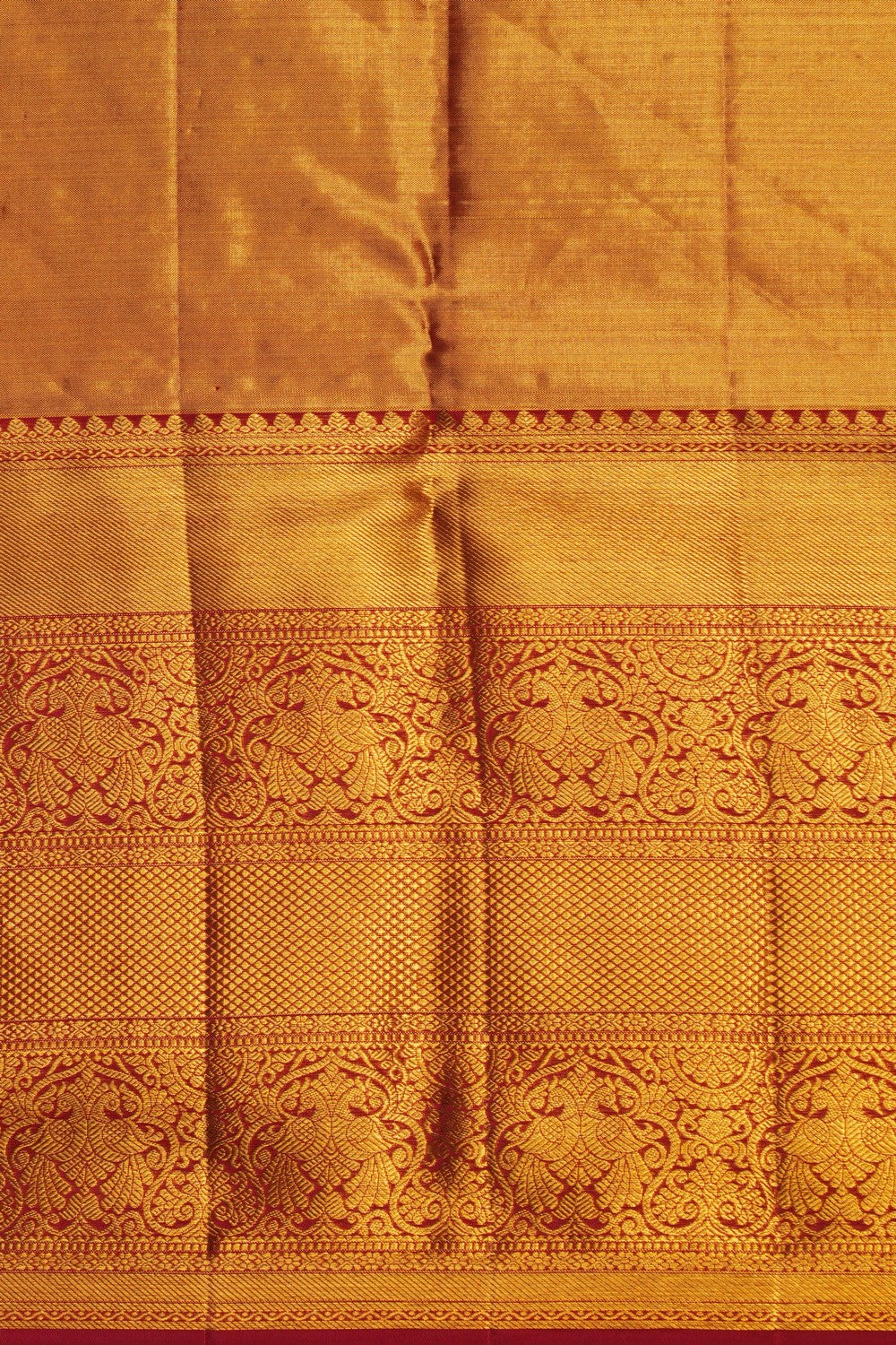 Image of A Kanchipattu Brocade Purple Saree
