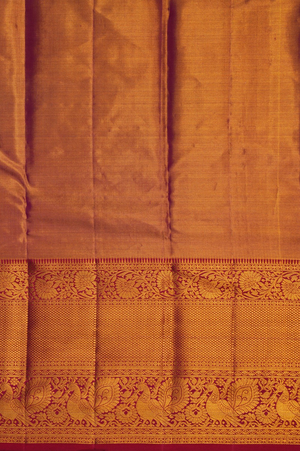 Image of A Kanchipattu Brocade Sea Green Saree
