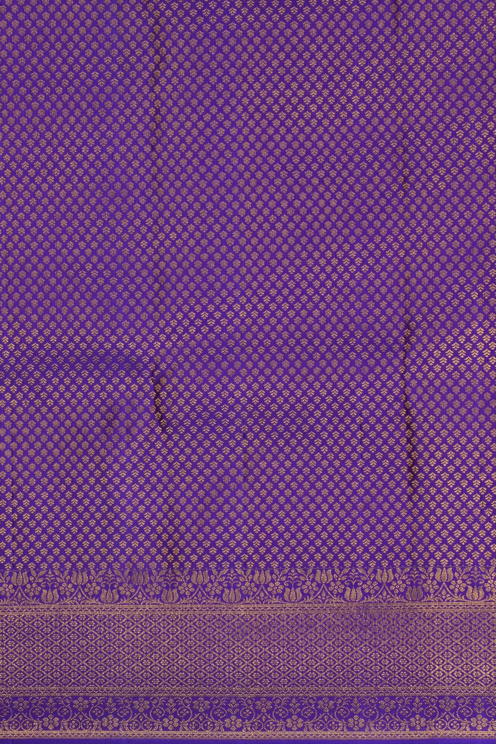 Image of Kanchi Brocade Silk Purple Saree