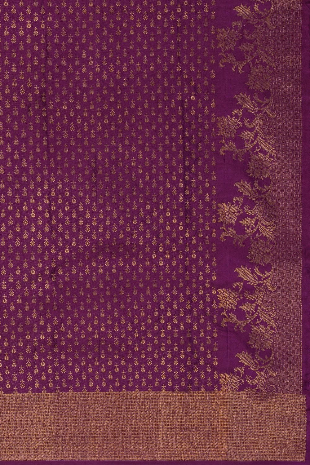Image of Kanchi Silk Kattam Pattern Saree