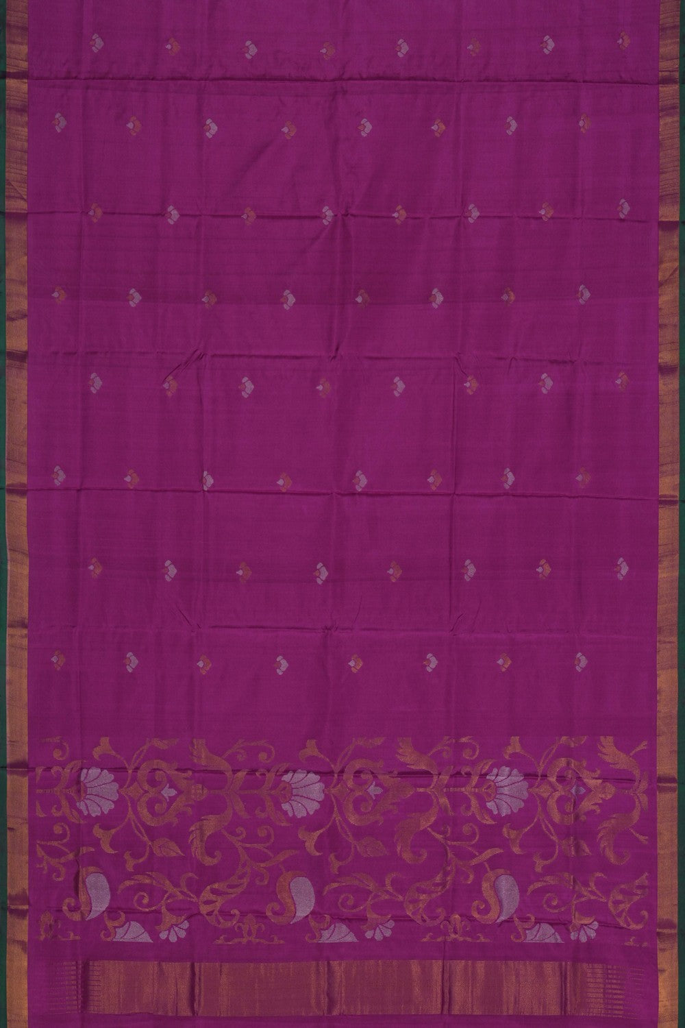 Image of Uppada Silk Magenta Dupatta