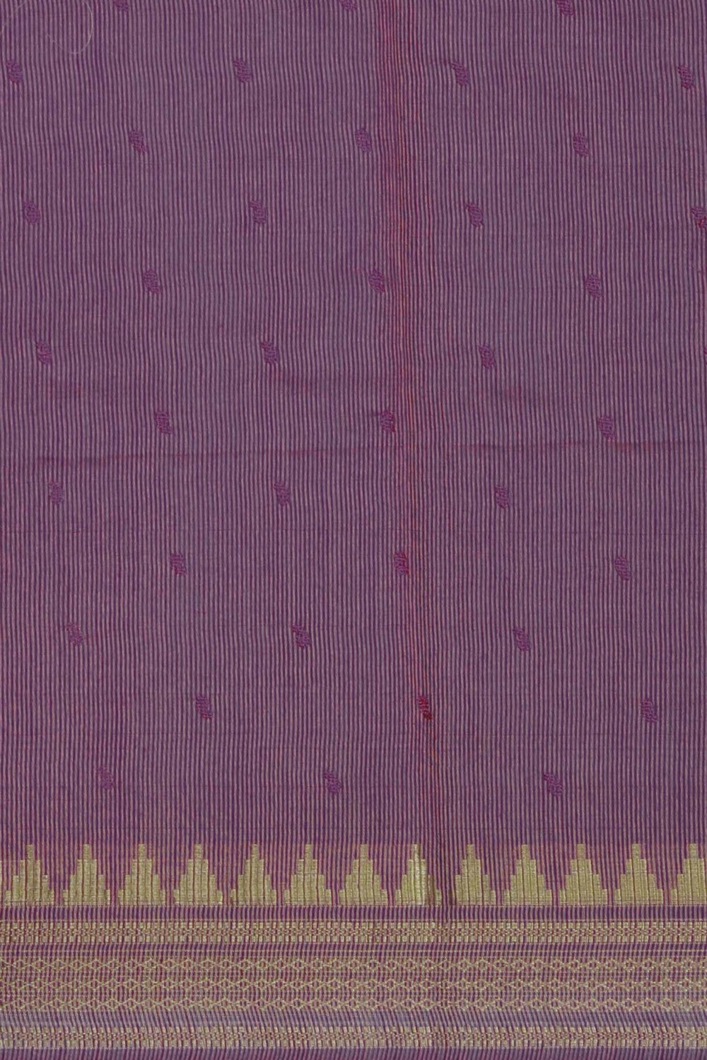 Image of Pink Tussar Silk Embroidery Saree