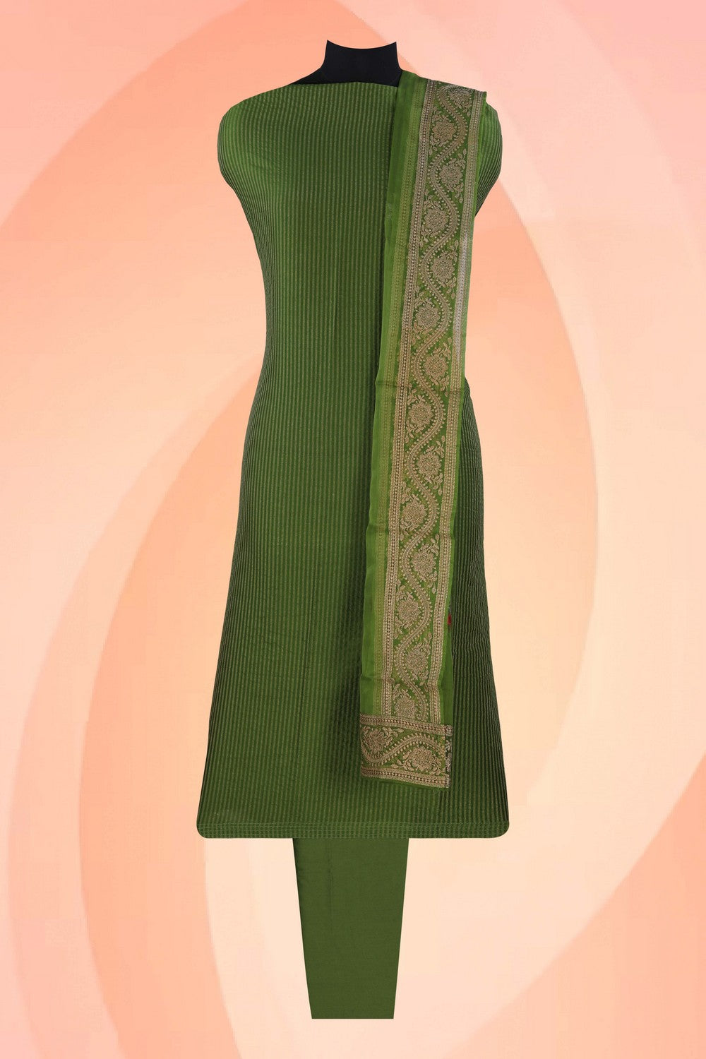 Image of Unstitched Suit Set Fabric (3 Pcs Set)