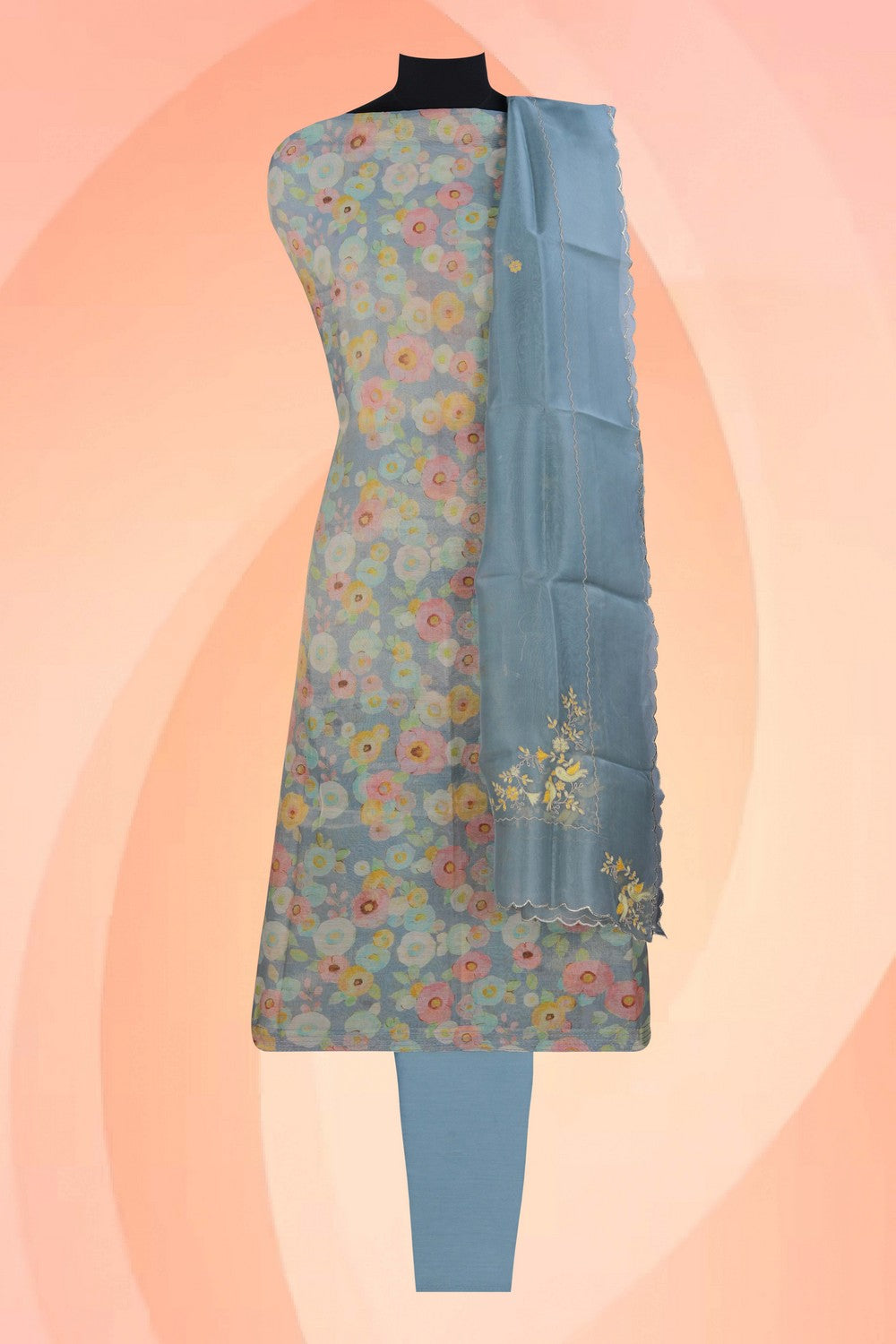 Image of Unstitched Suit Set Fabric (3 Pcs Set)