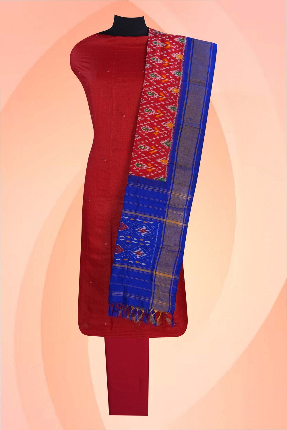 Image of Unstitched Suit Set Fabric (3 Pcs Set)