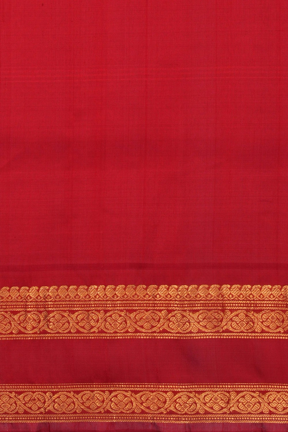 Image of Gadwal Silk Cream Saree