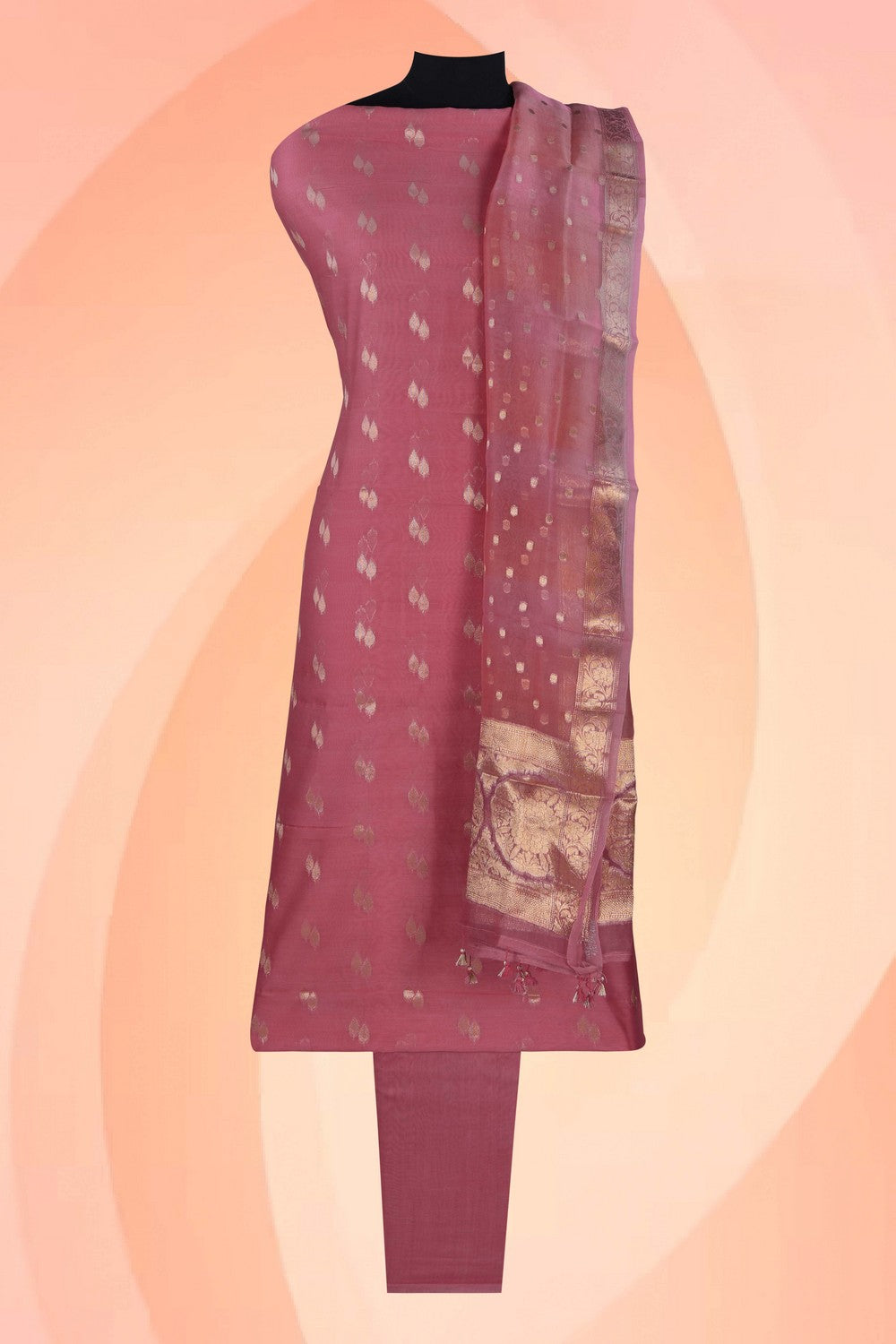 Image of Unstitched Suit Set Fabric (3 Pcs Set)