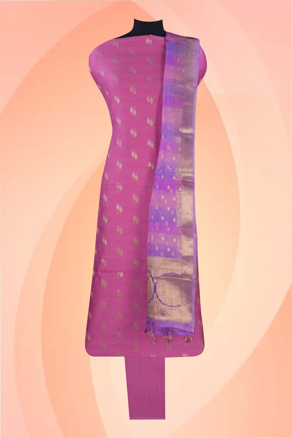 Image of Unstitched Suit Set Fabric (3 Pcs Set)