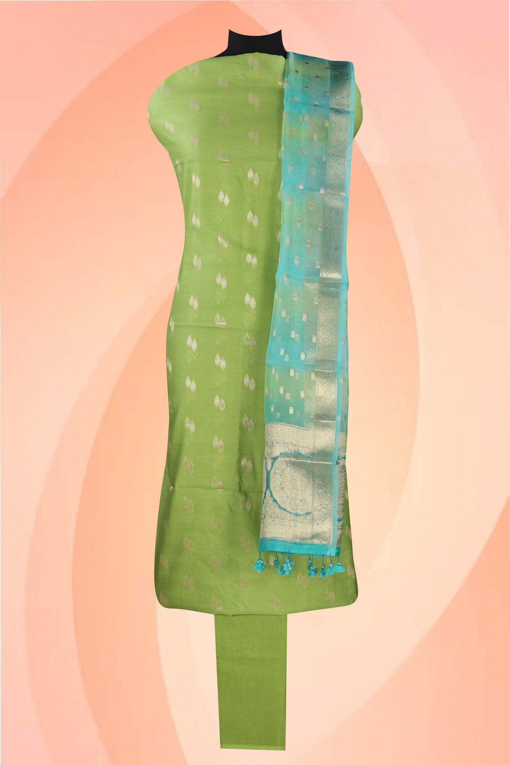 Image of Unstitched Suit Set Fabric (3 Pcs Set)