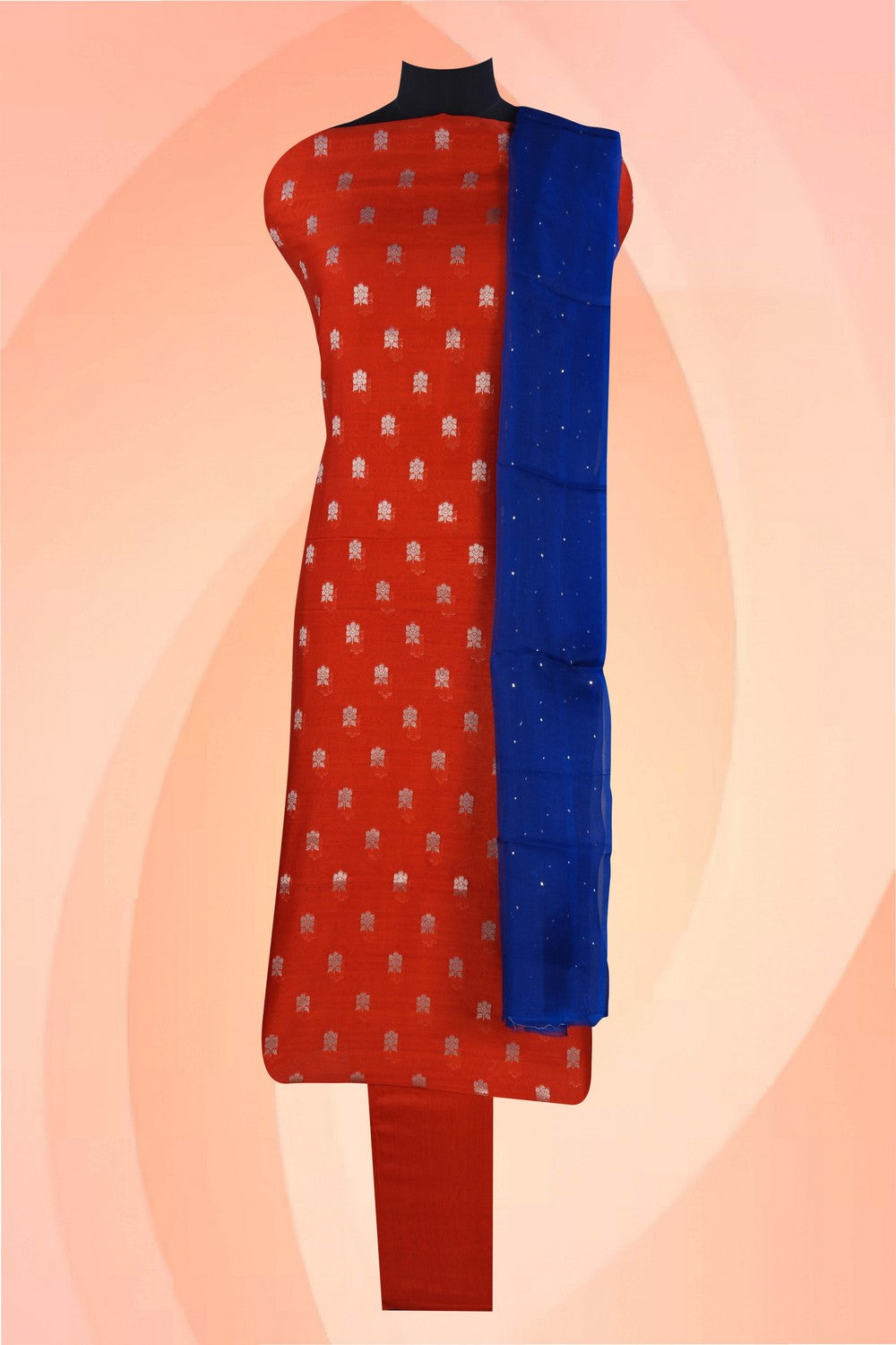 Image of Unstitched Suit Set Fabric (3 Pcs Set)