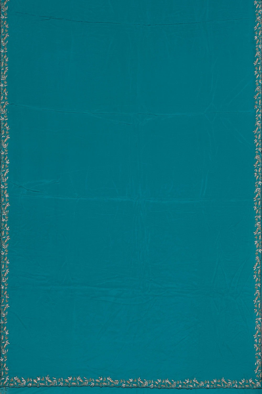 Image of A Crepe Silk Embroidery Saree