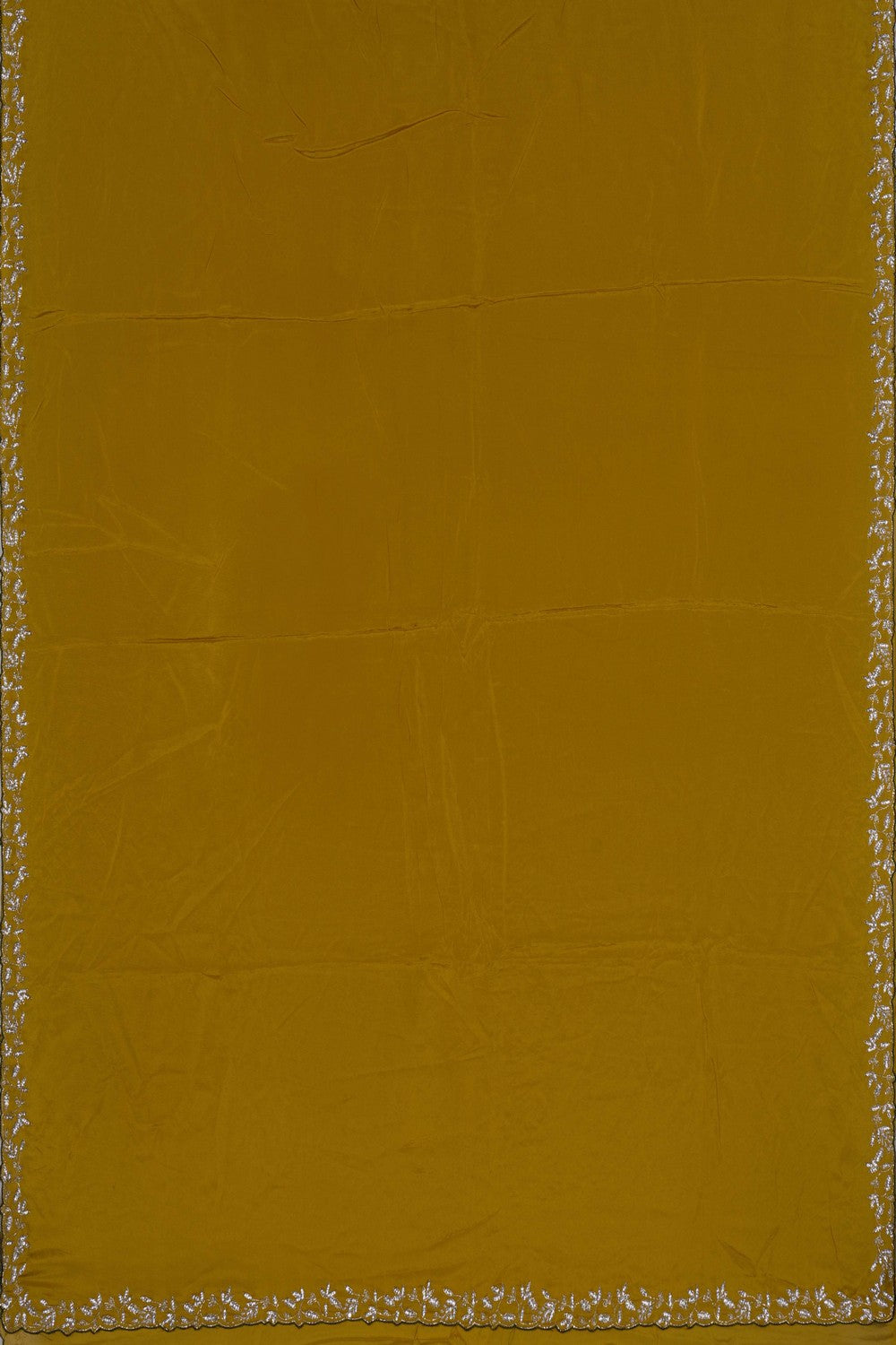 Image of A Crepe Silk Embroidery Saree