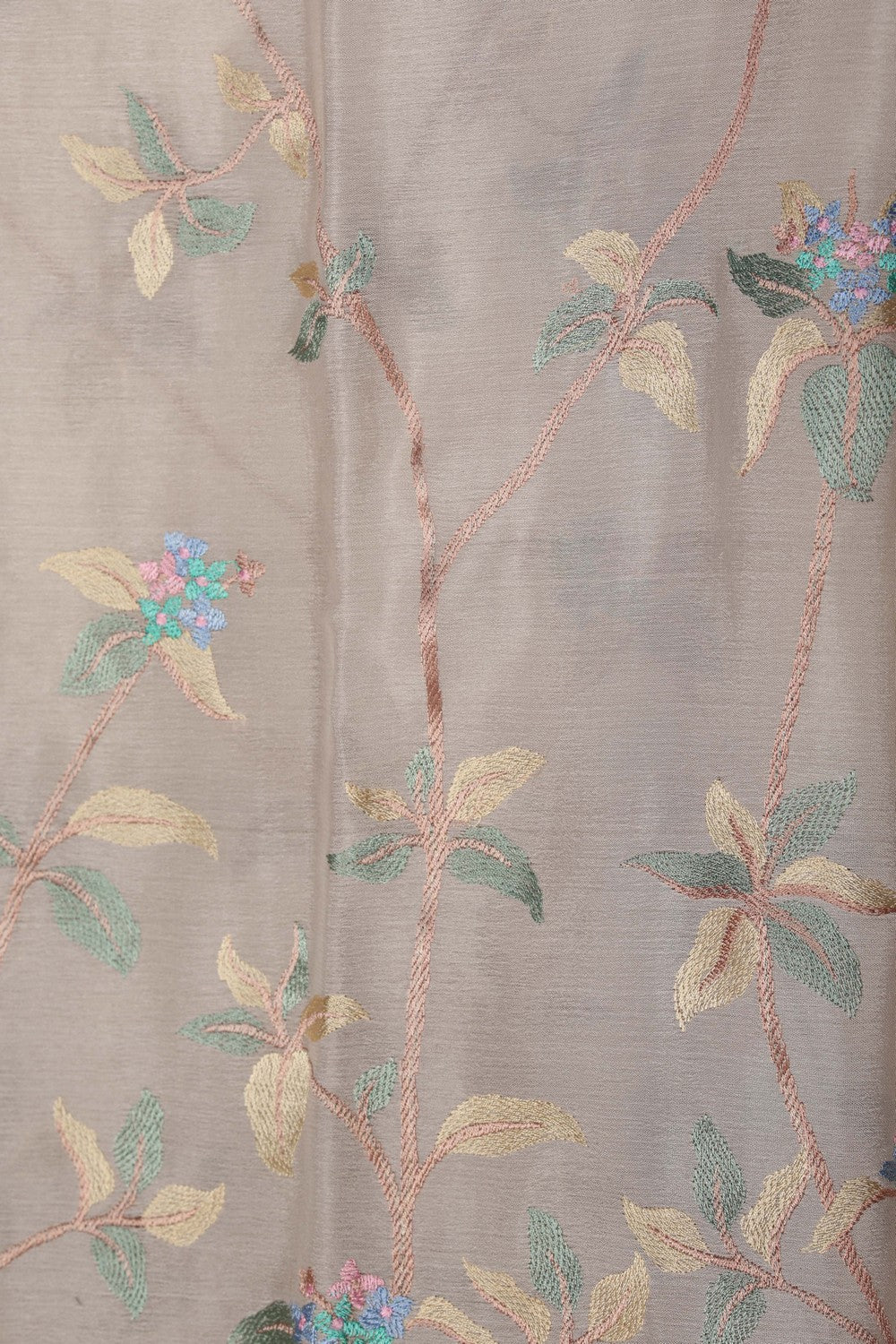 Image of A Beautiful Crepe Embroidery Saree