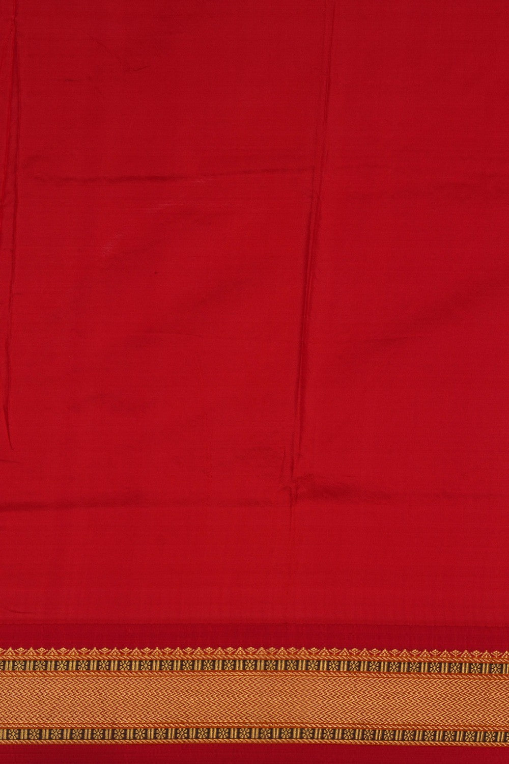 Image of Narayanpet Silk Off-White Saree