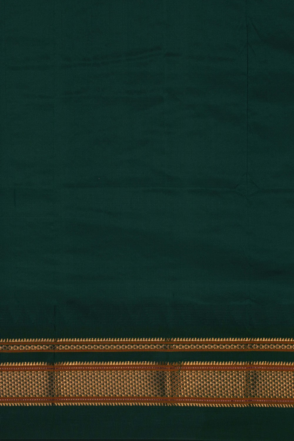 Image of Narayanpet Silk Cream Saree