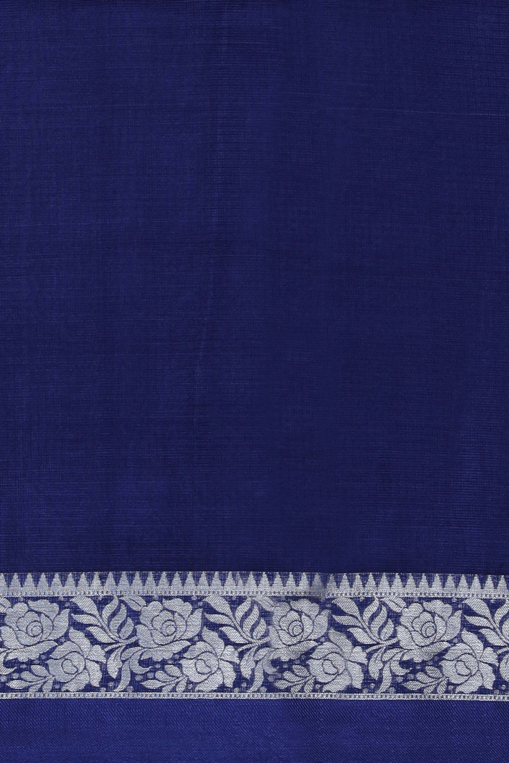 Image of Kota Silk Navy Blue Saree